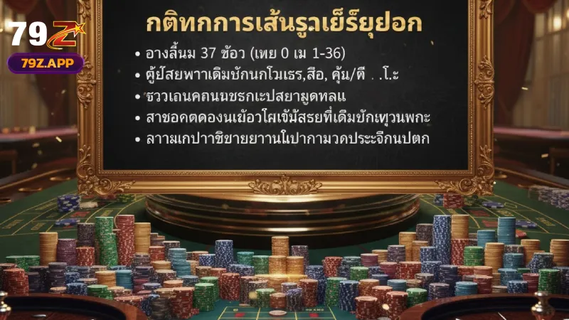 คู่มือการเล่นรูเล็ตยุโรปอย่างละเอียดที่ 79Z